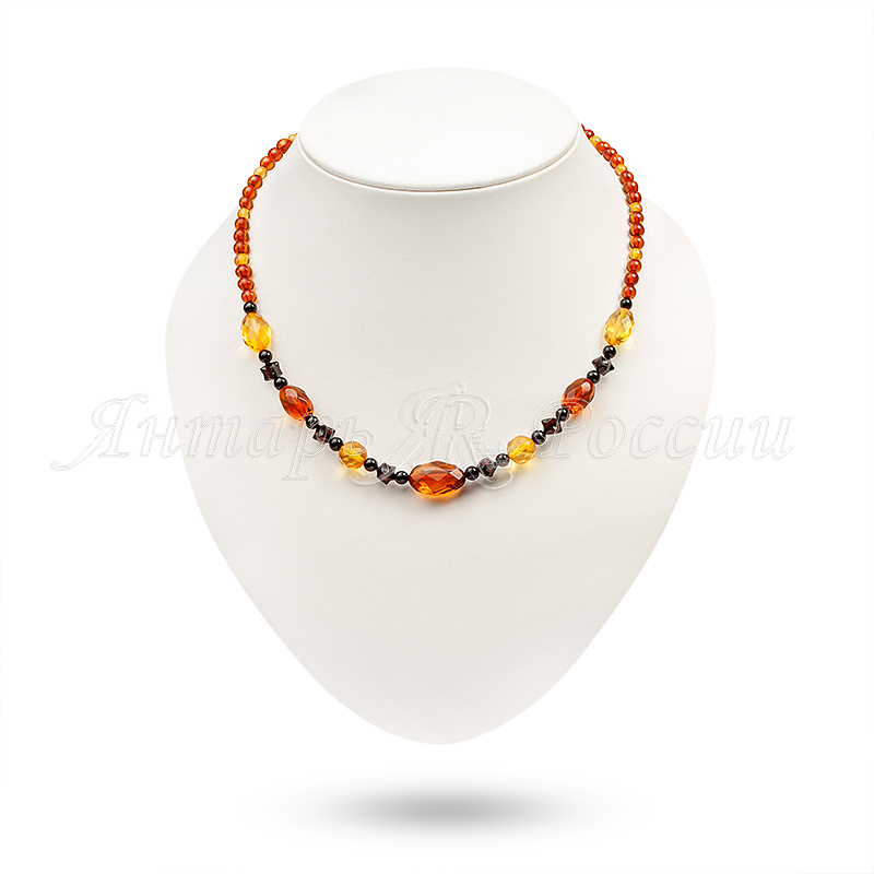 Бусы Янтарь